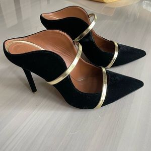Malone Souliers velvet mules